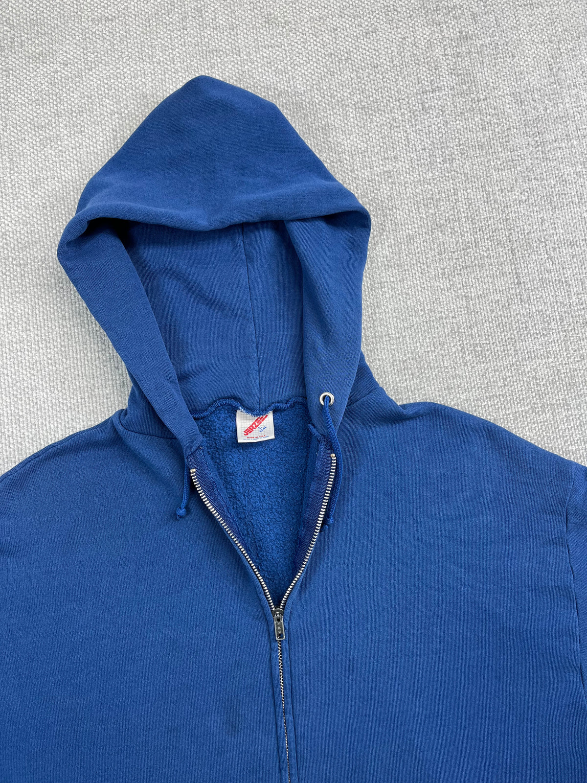 90's Blue Zip Up Hoodie