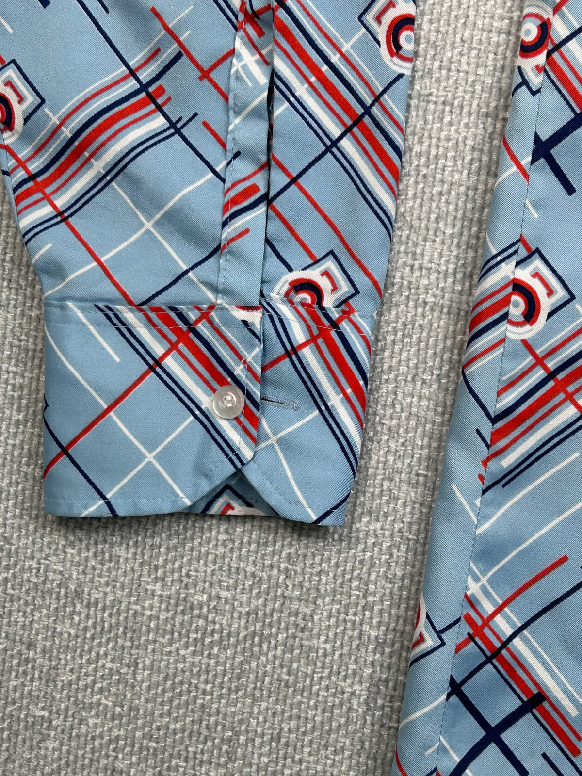70's Pattern Button Up Shirt