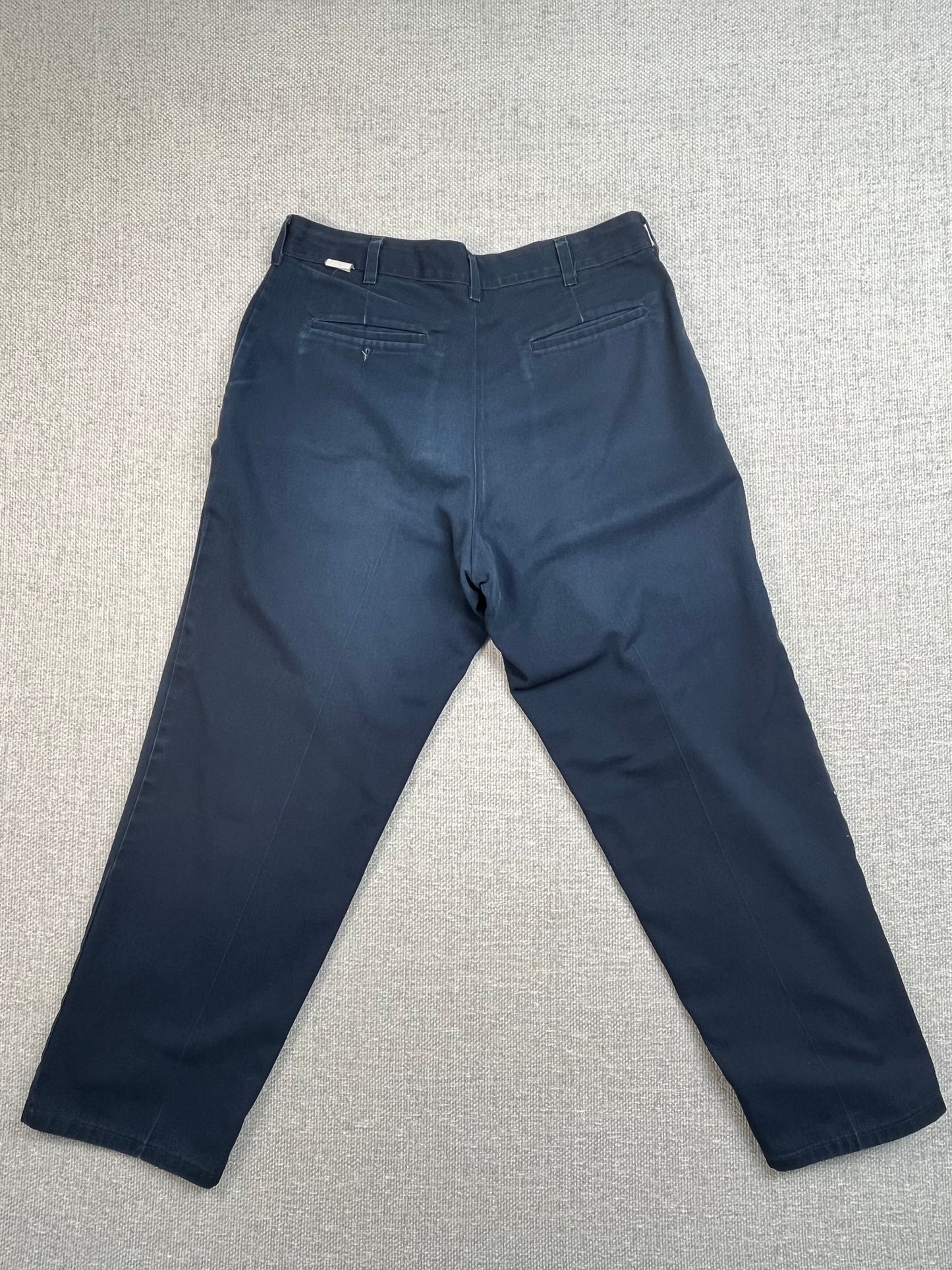 Y2K Navy Work Pants 34”