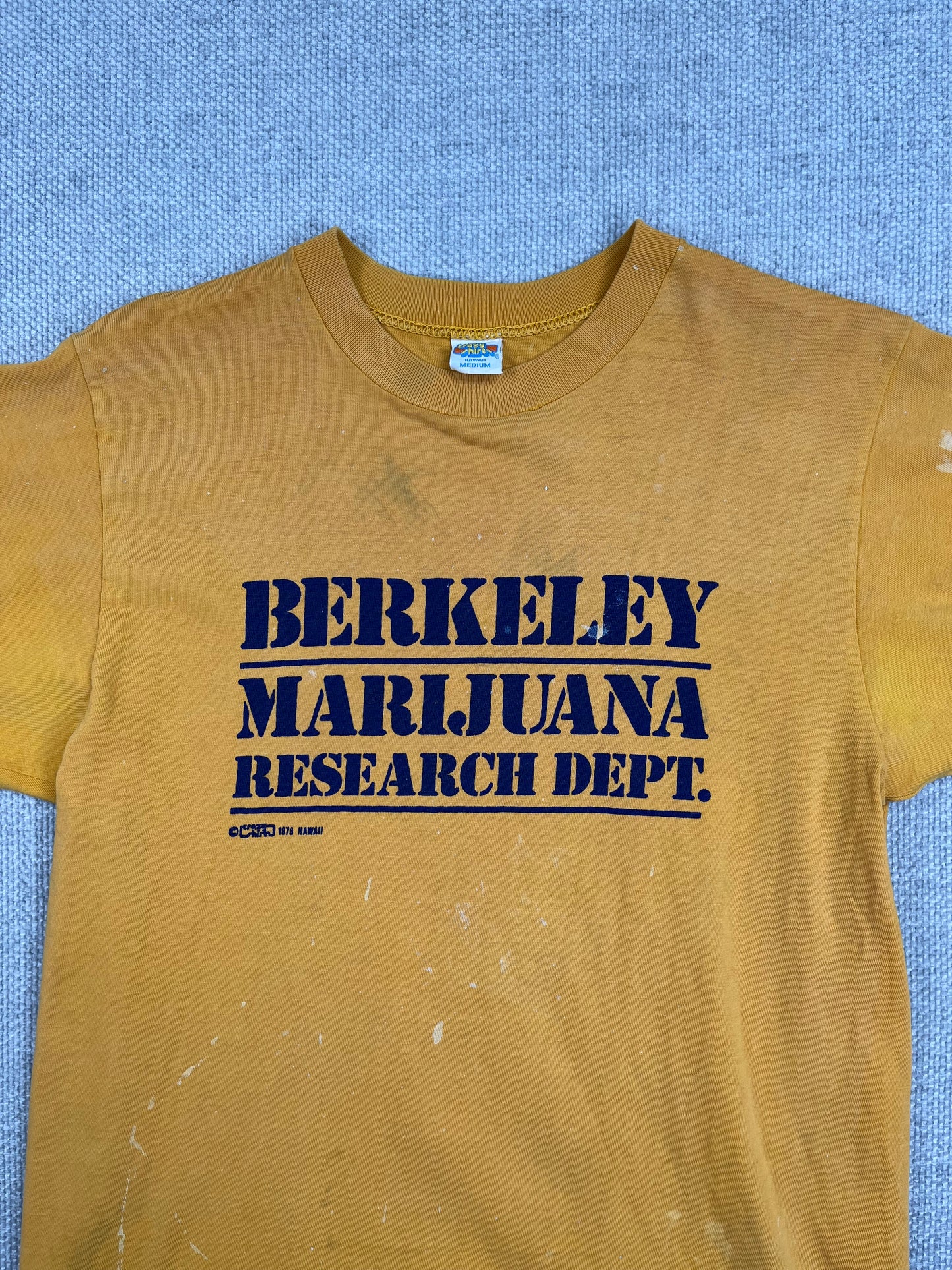 1979 Berkeley Marijuana Research T-Shirt