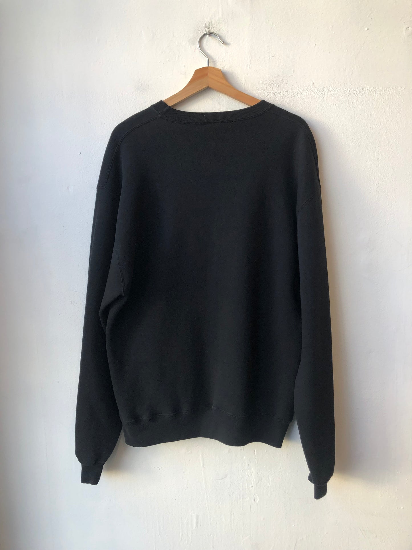 Y2K Russell Black Sweatshirt