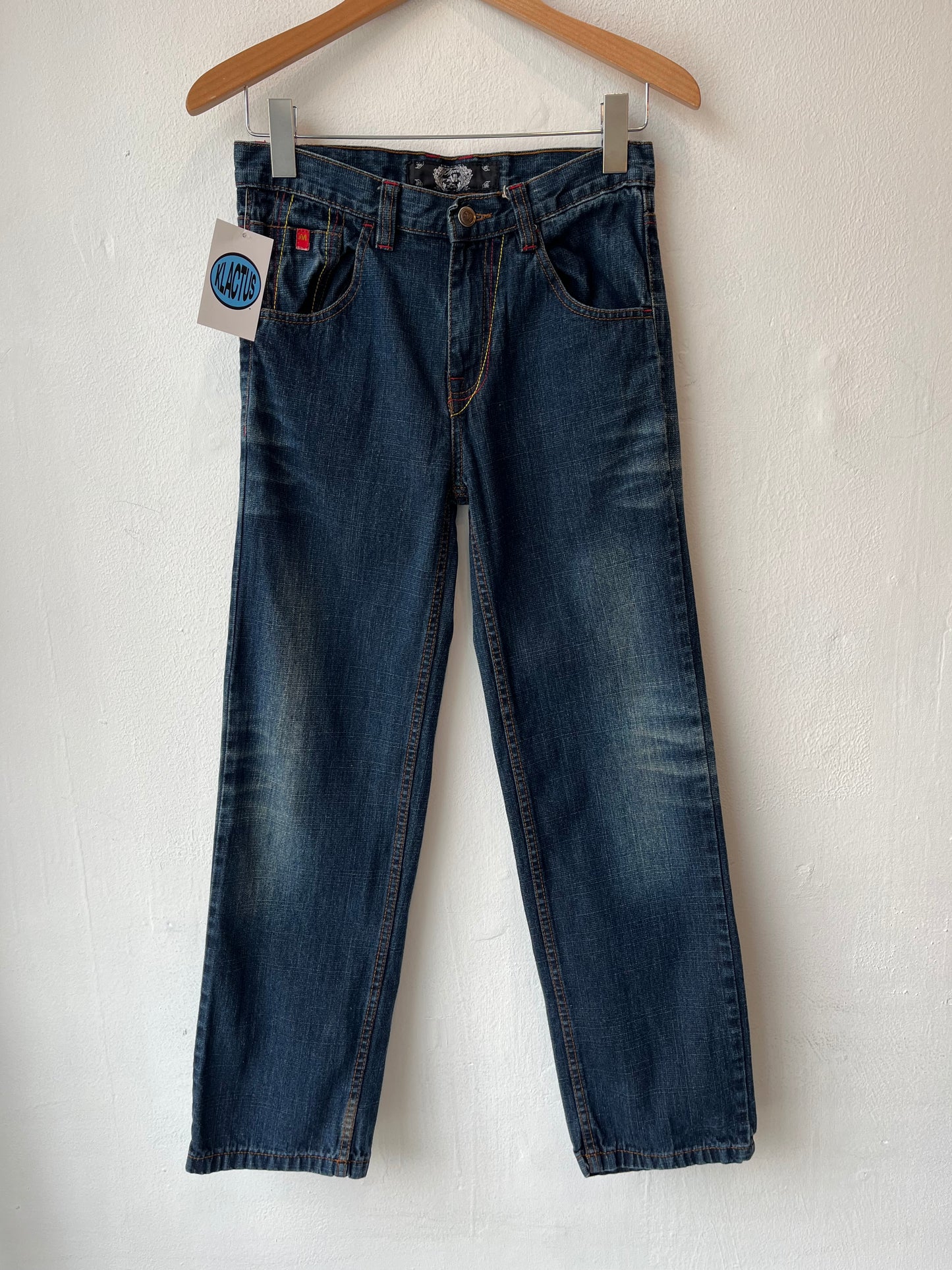 Y2K Mecca Straight Jeans 28"