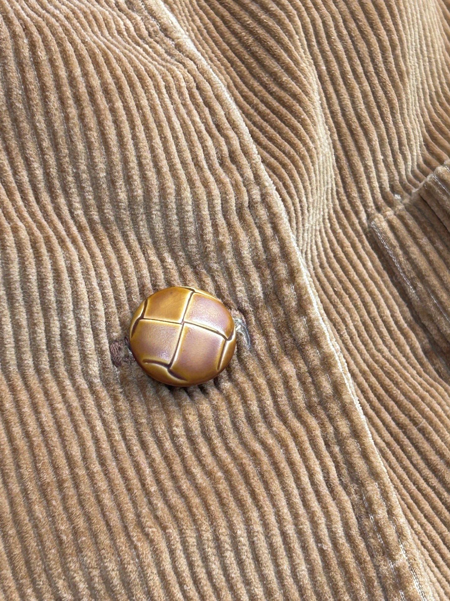 70's Corduroy Fitted Blazer