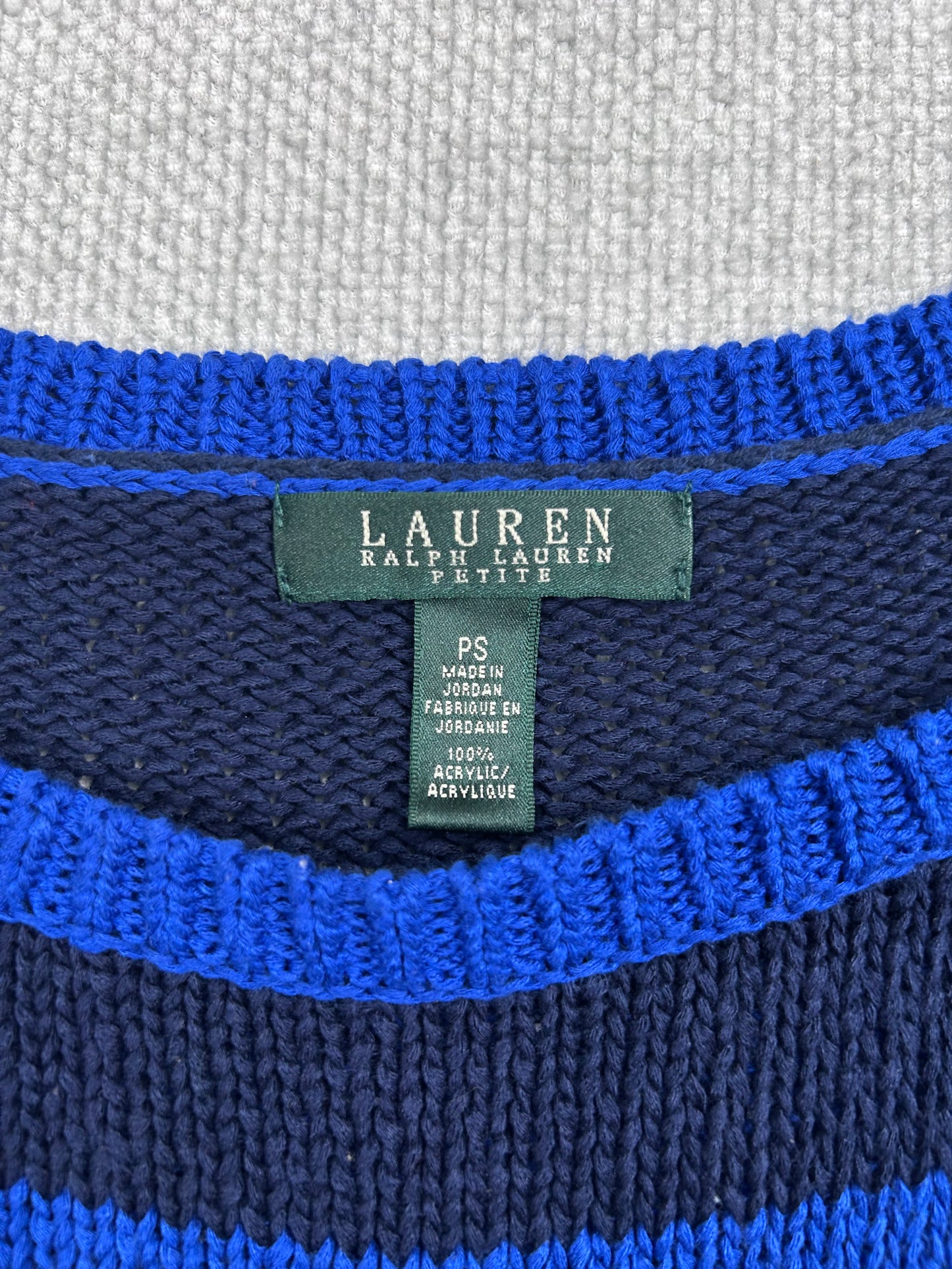 Y2K Ralph Lauren Striped Knit Sweater