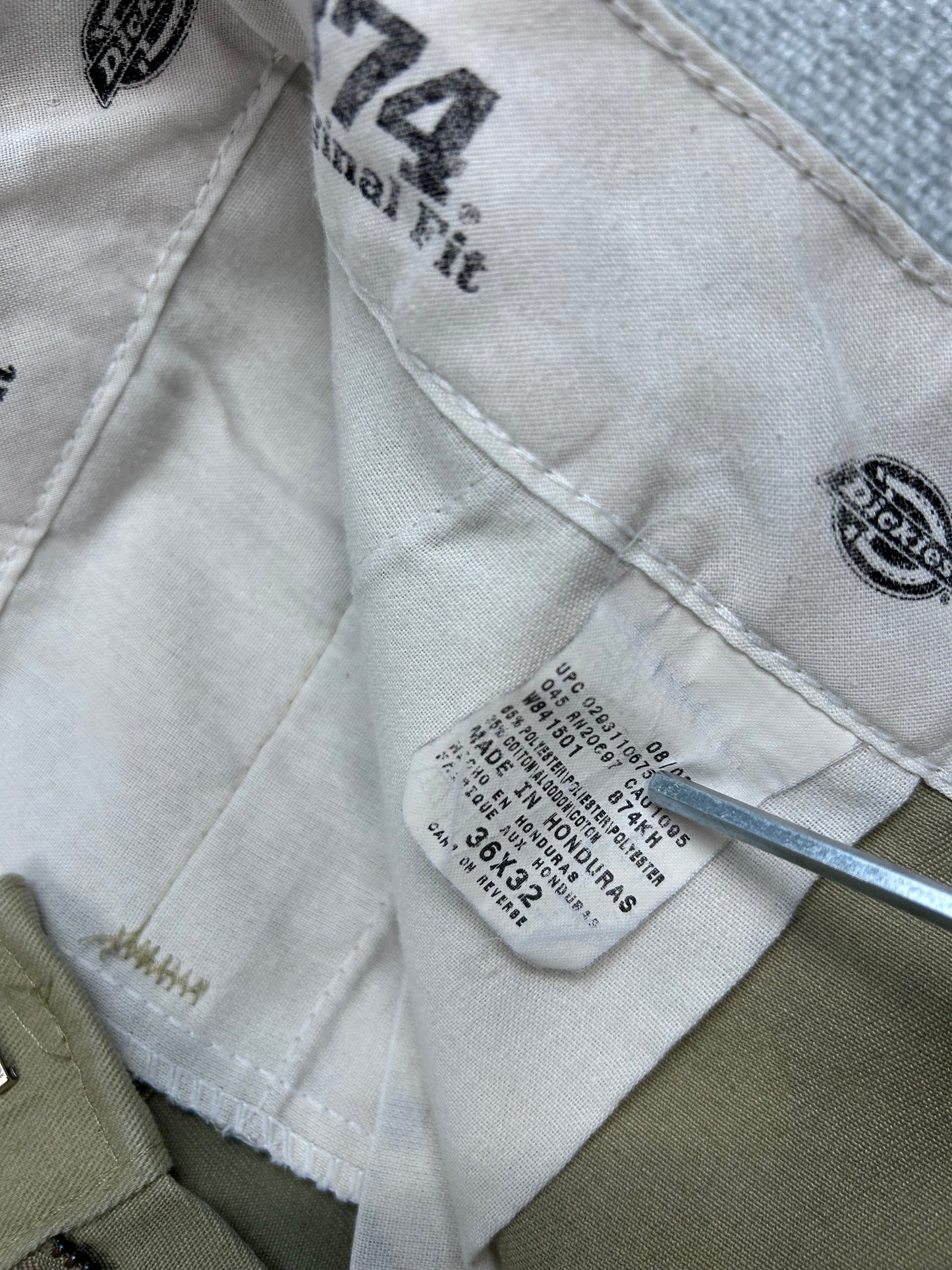 Y2K Tan Dickies 34”