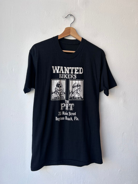 80's Wanted Bikers T-Shirt