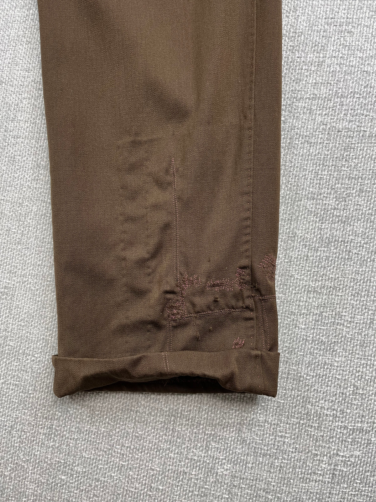 40's Gabardine Repaired Trousers 29"