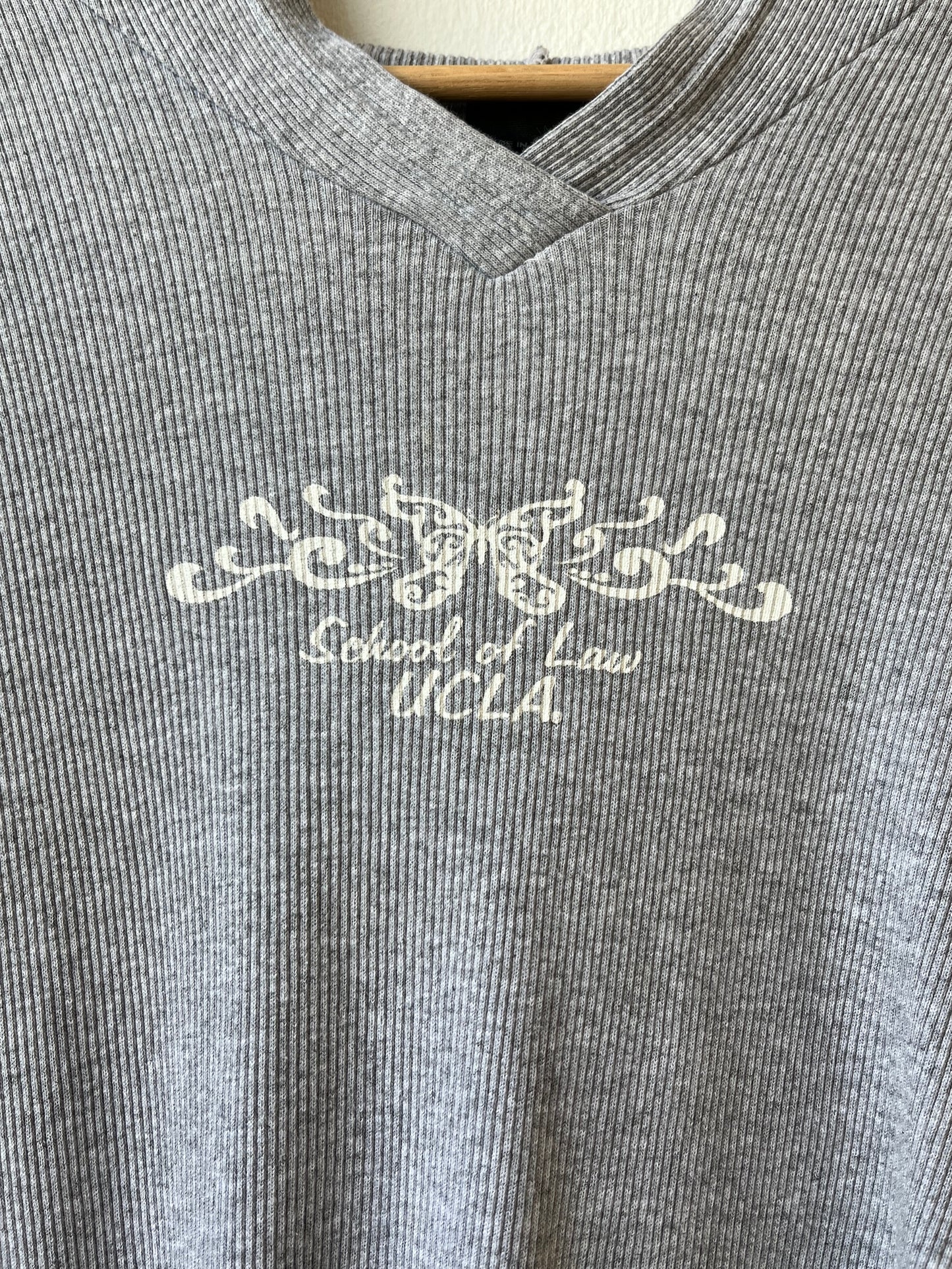 90's UCLA Law Hooded T-Shirt