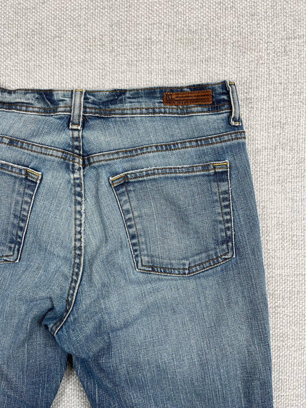 Y2K Polo Flare Jeans 30"