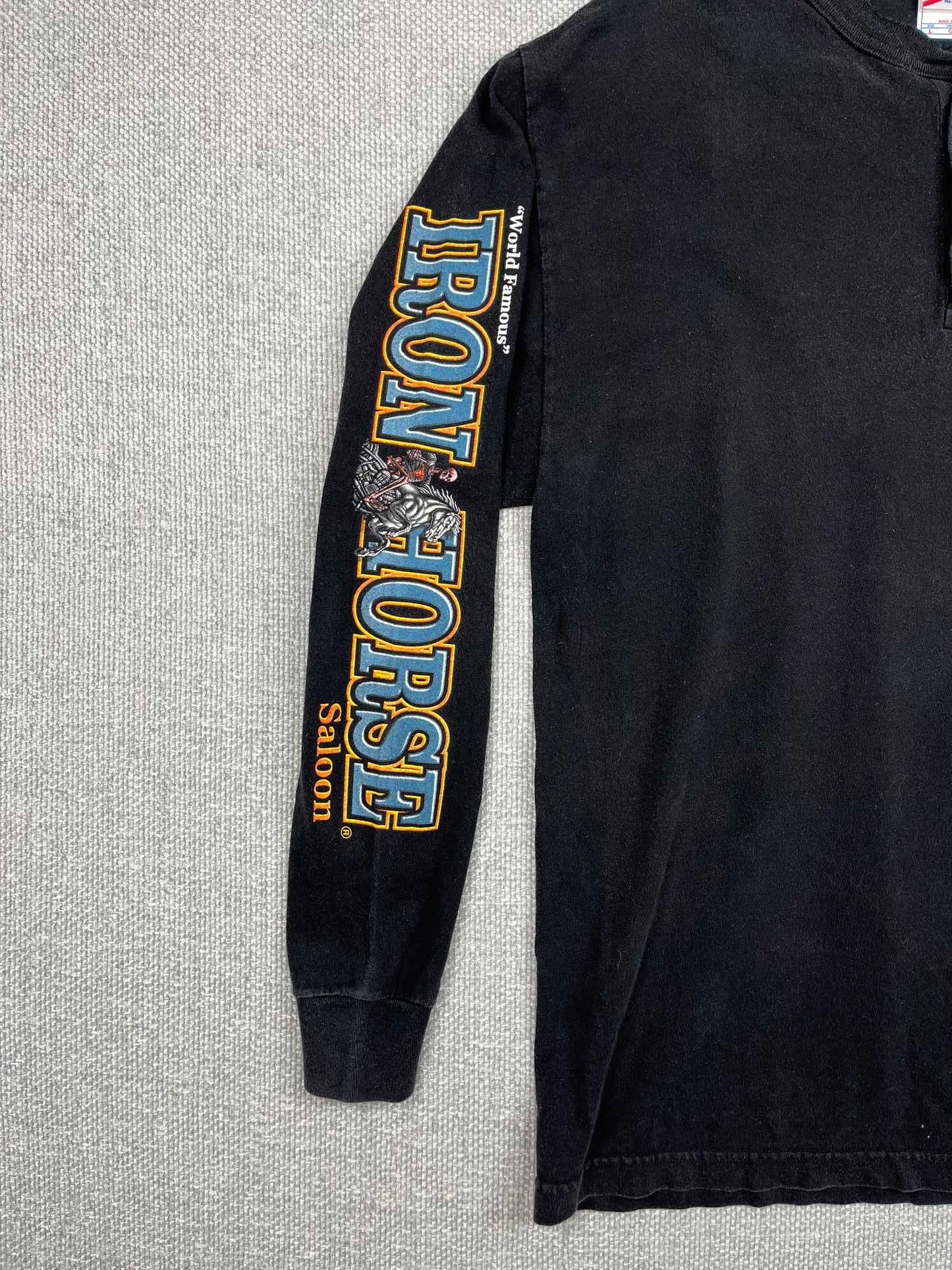 2003 Henley Iron Horse Shirt