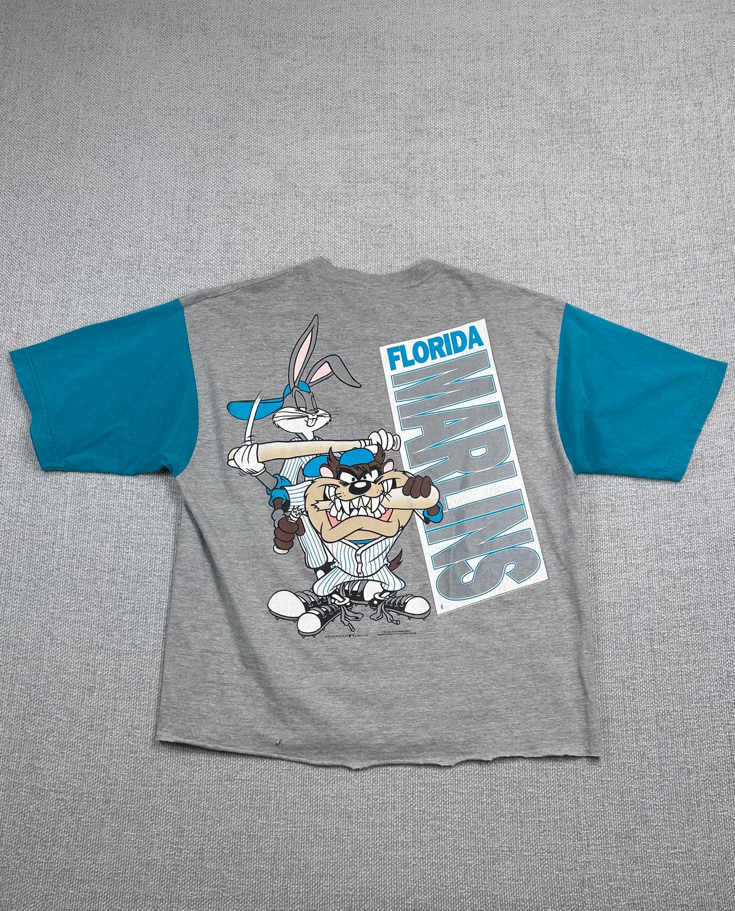 1994 Florida Marlins Taz Baseball Shirt