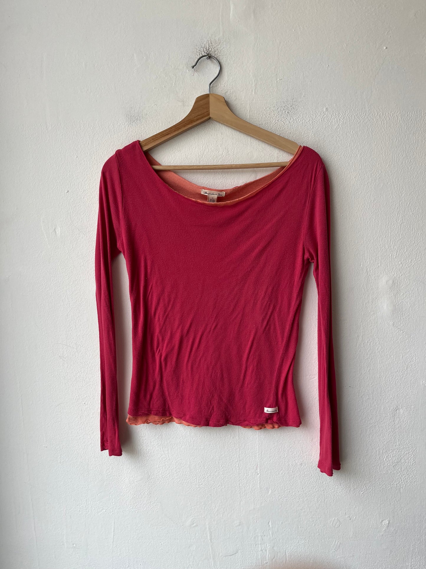 Y2K Layered Long Sleeve Top