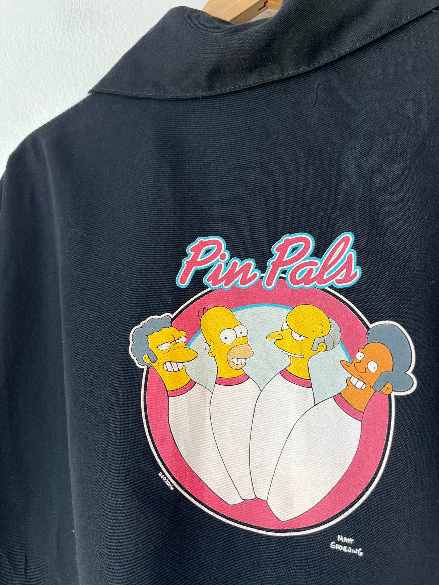 2000 The Simpsons Bowling Shirt