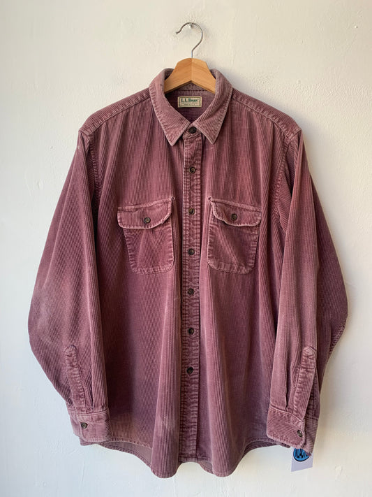 80's LL Bean Corduroy Shirt