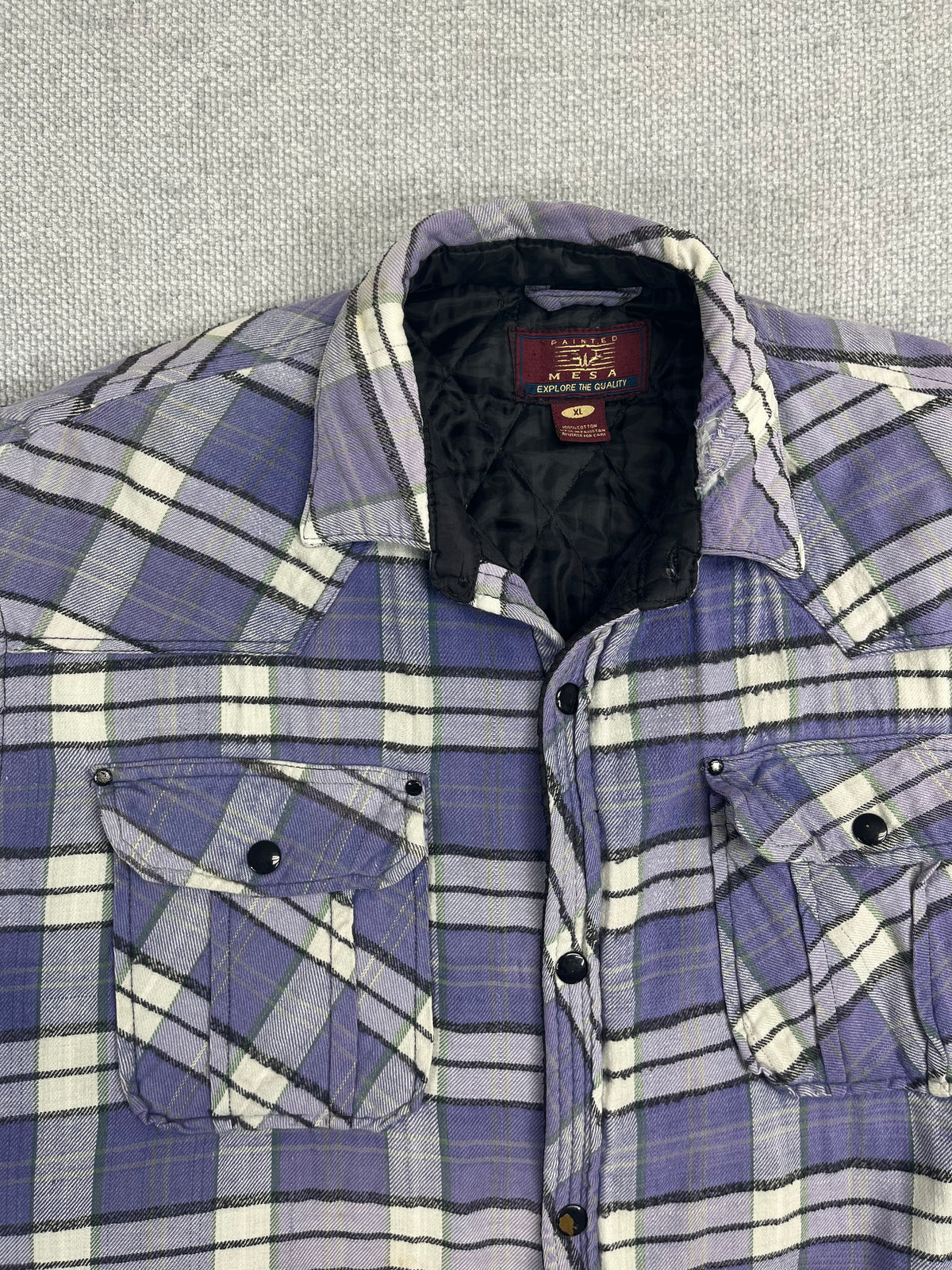 90's Purple Lined Flannel