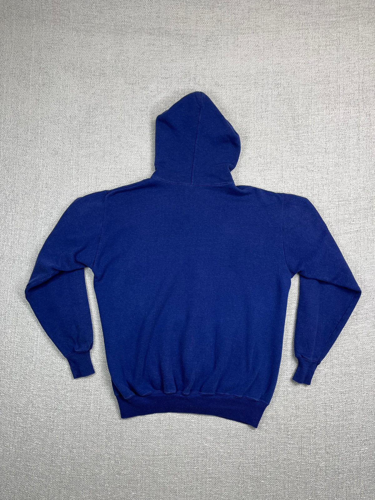 80's Navy Zip Up Hoodie