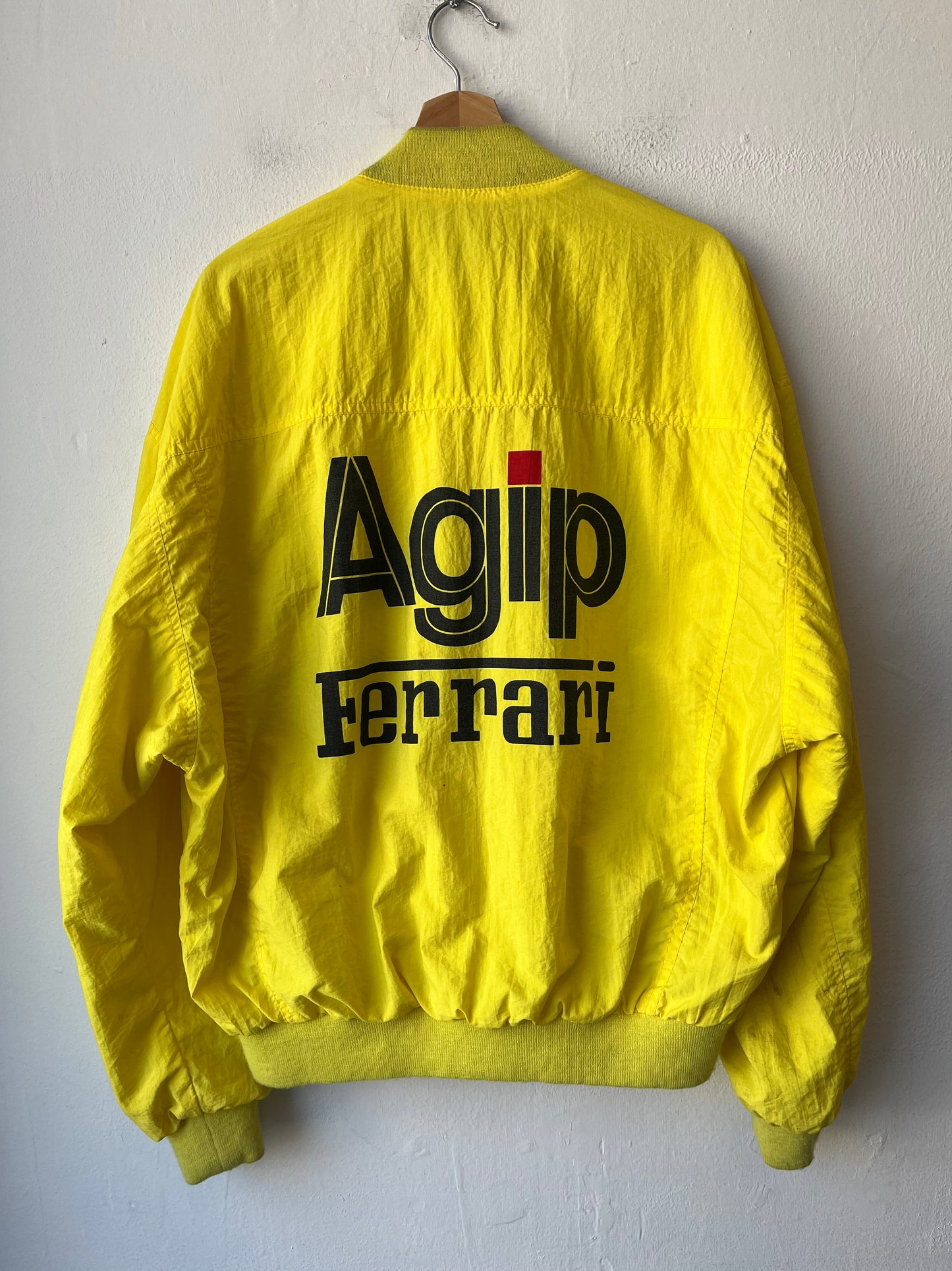 80's Ferrari AGIP Bomber Jacket