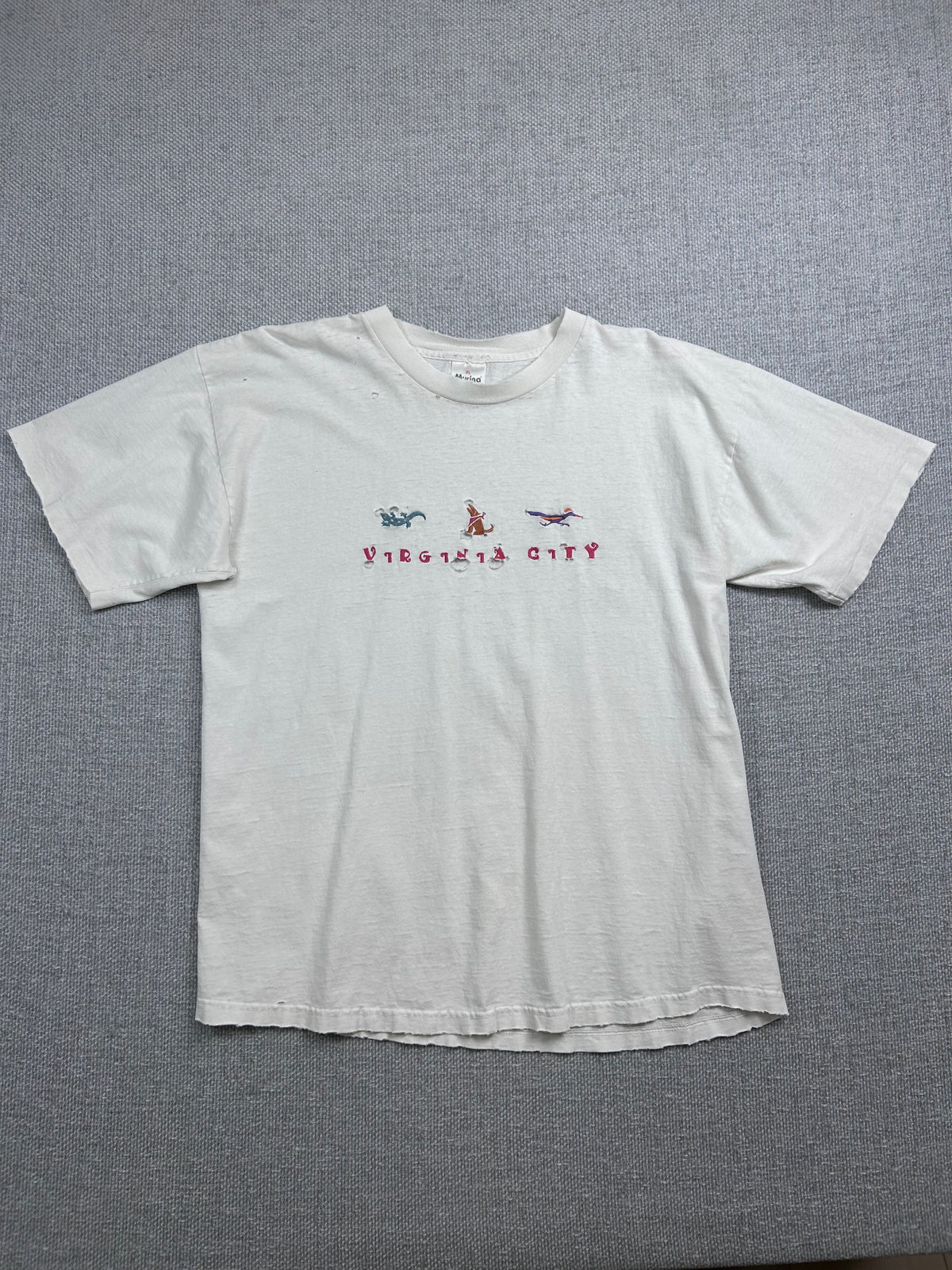 90's Virginia City Distressed T-Shirt