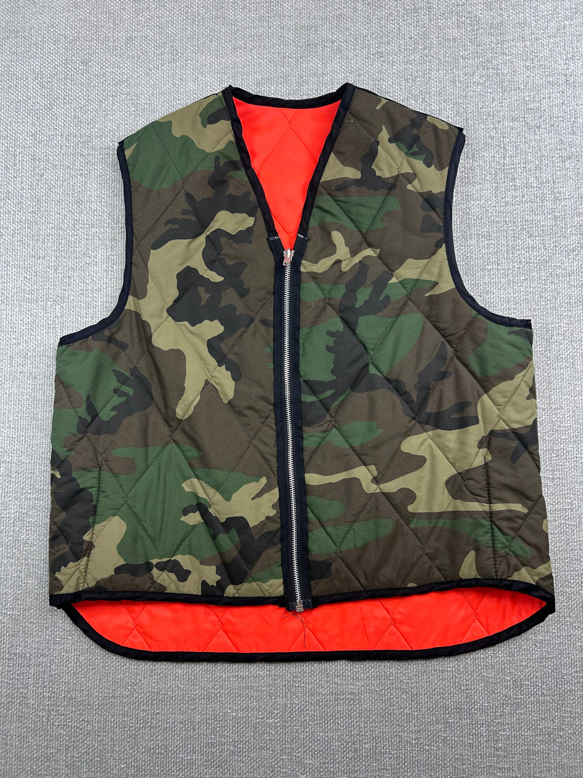 Y2K Reversible Camo Vest