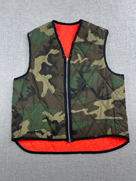 Y2K Reversible Camo Vest