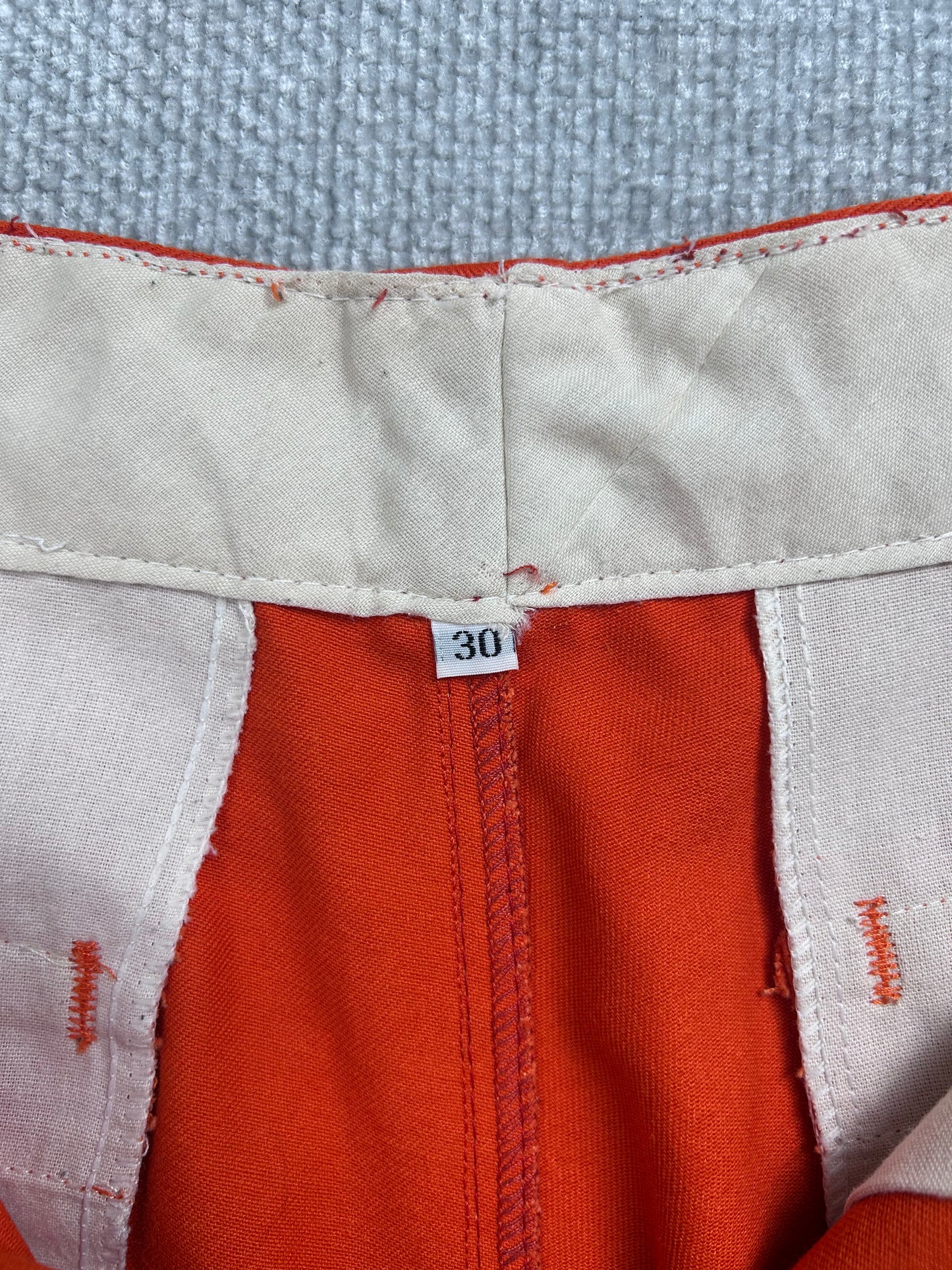 90's Orange Dickies Shorts 29"