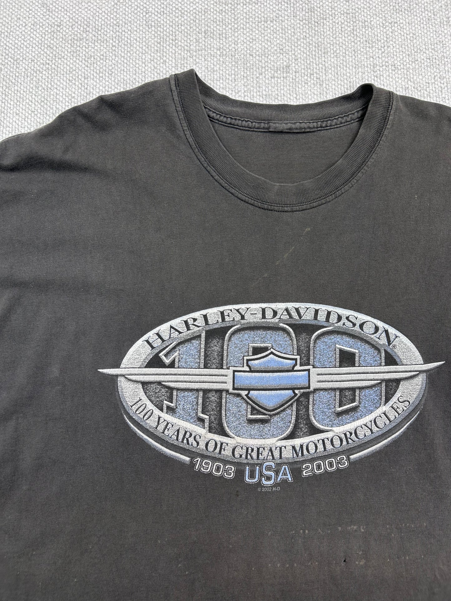 2003 Harley Davidson 100 Year T-Shirt