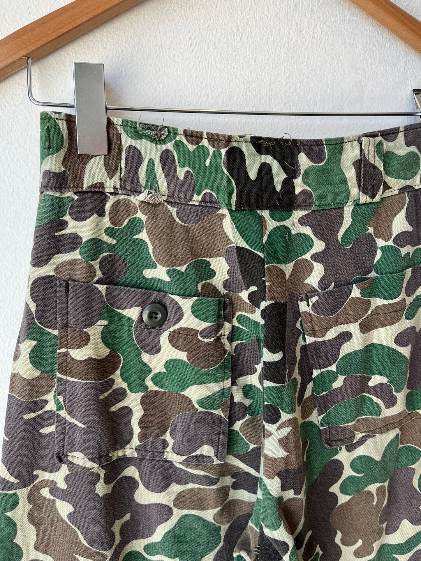 80's Duck Camo Pants 27"