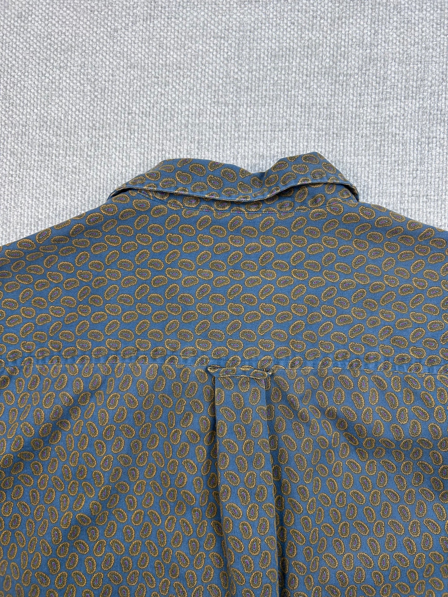 Y2K Paisley Button Down Shirt