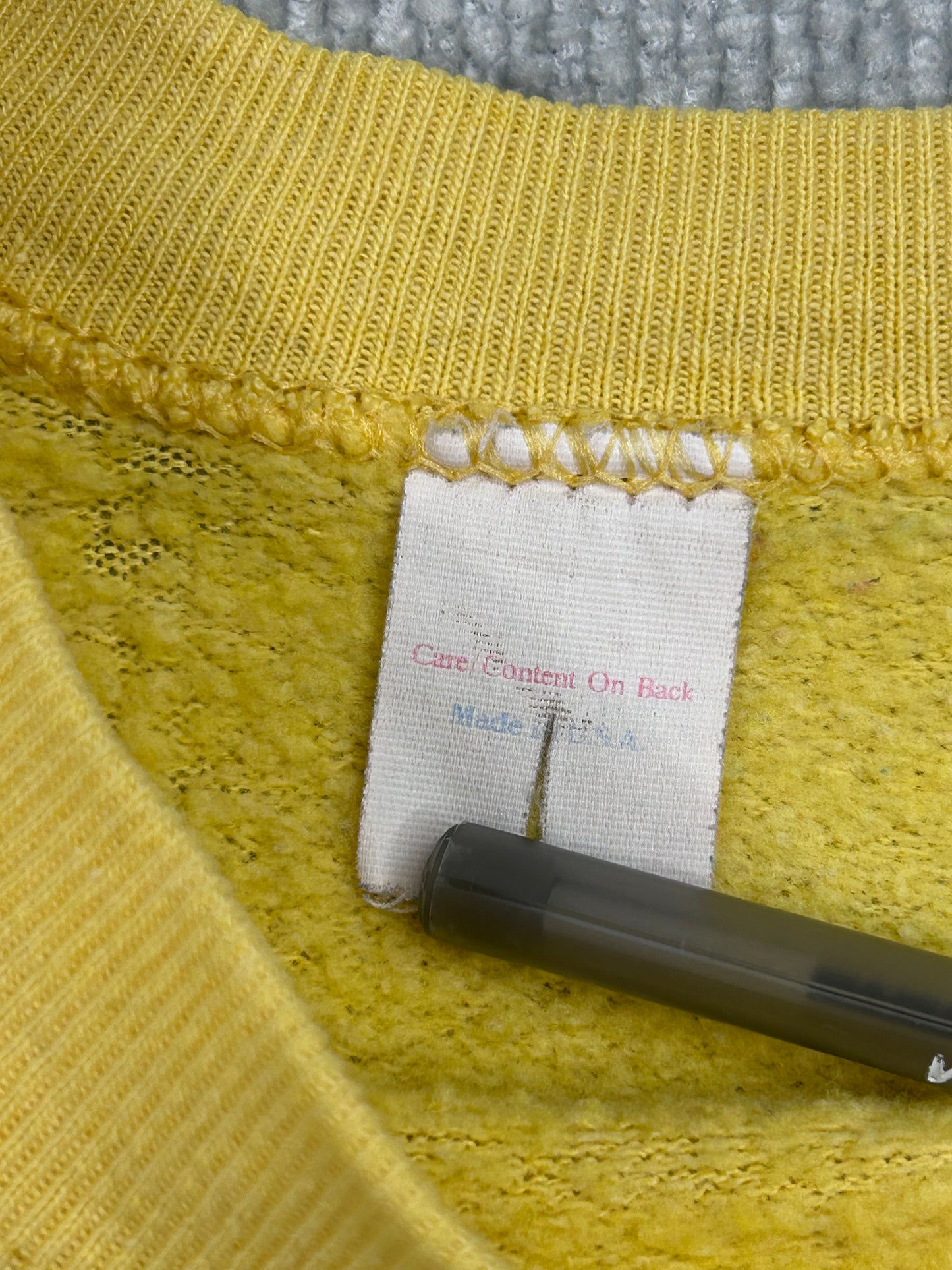 80’s Yellow Crewneck