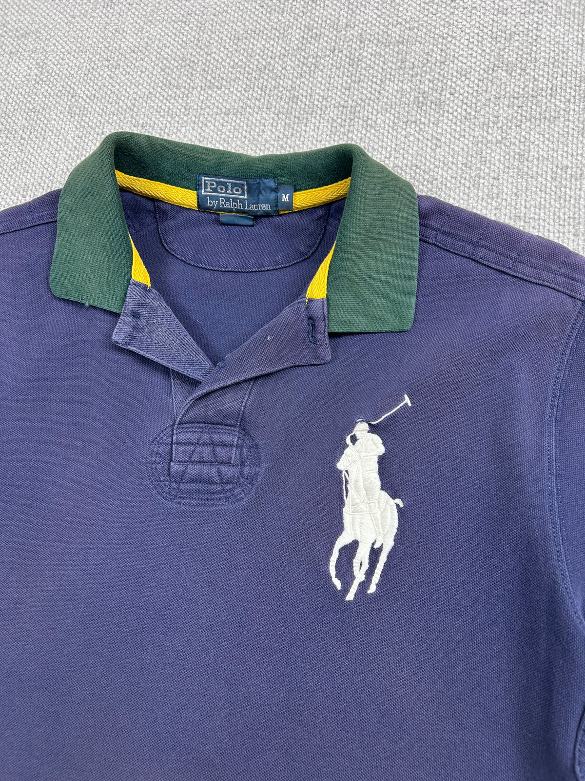 Y2K Big Horse Polo Shirt