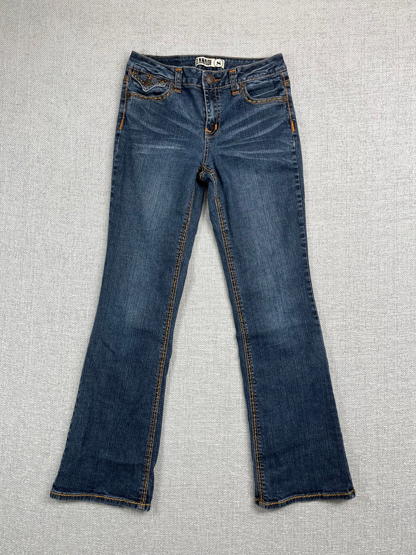 Y2K Studded Flare Jeans 29"