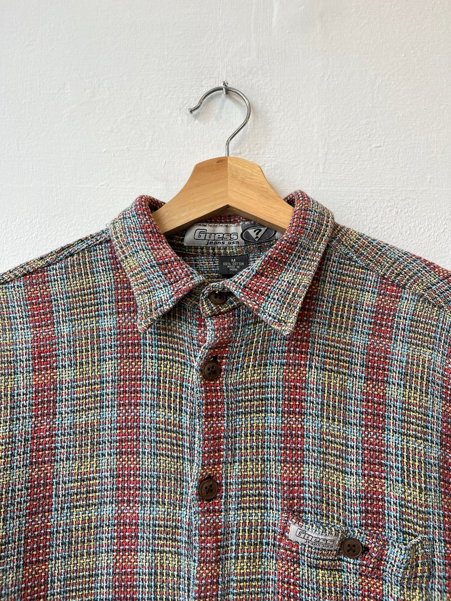 Y2K GUESS Multicolor Button Down Shirt