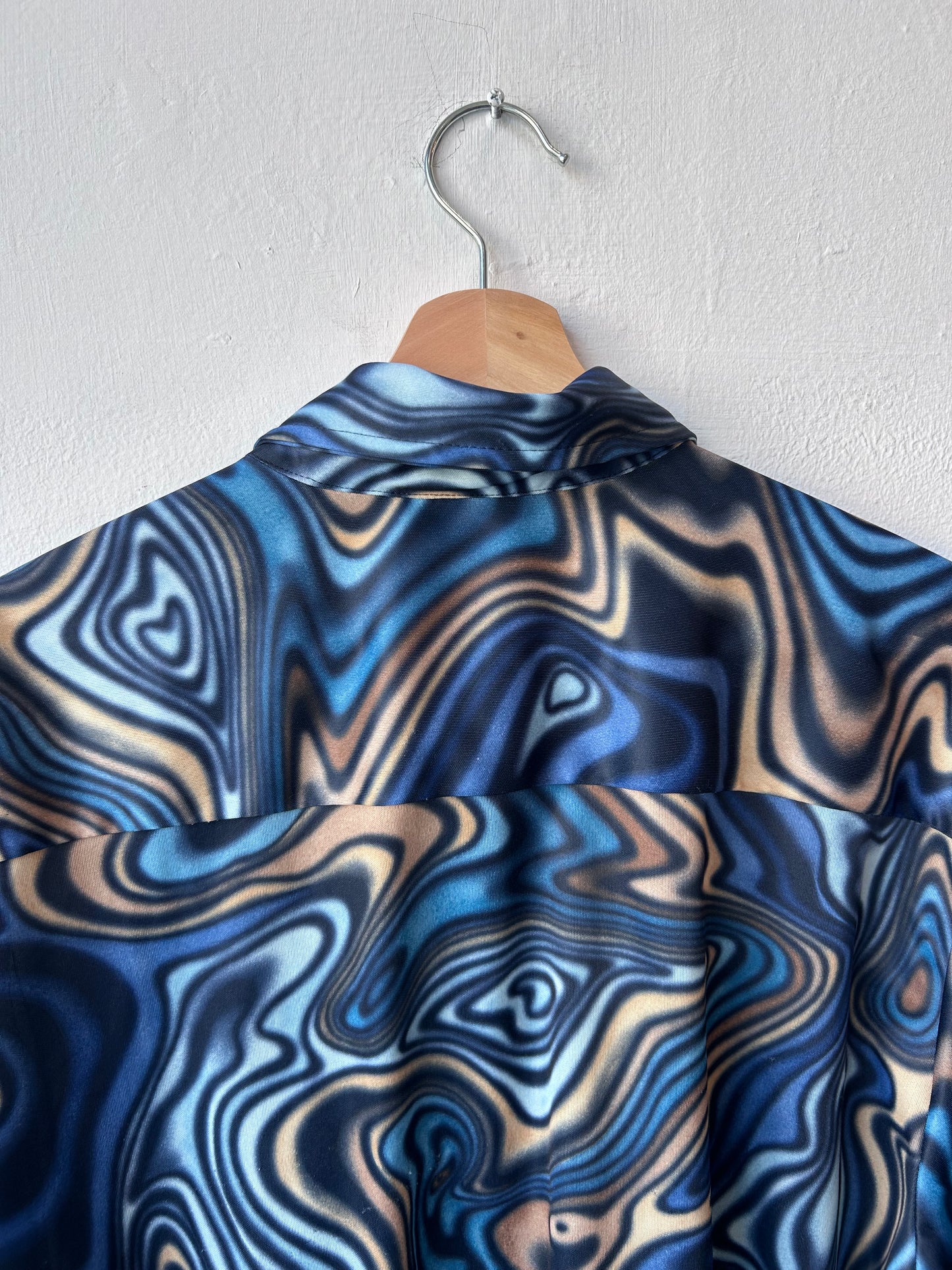 70's Swirl Button Down