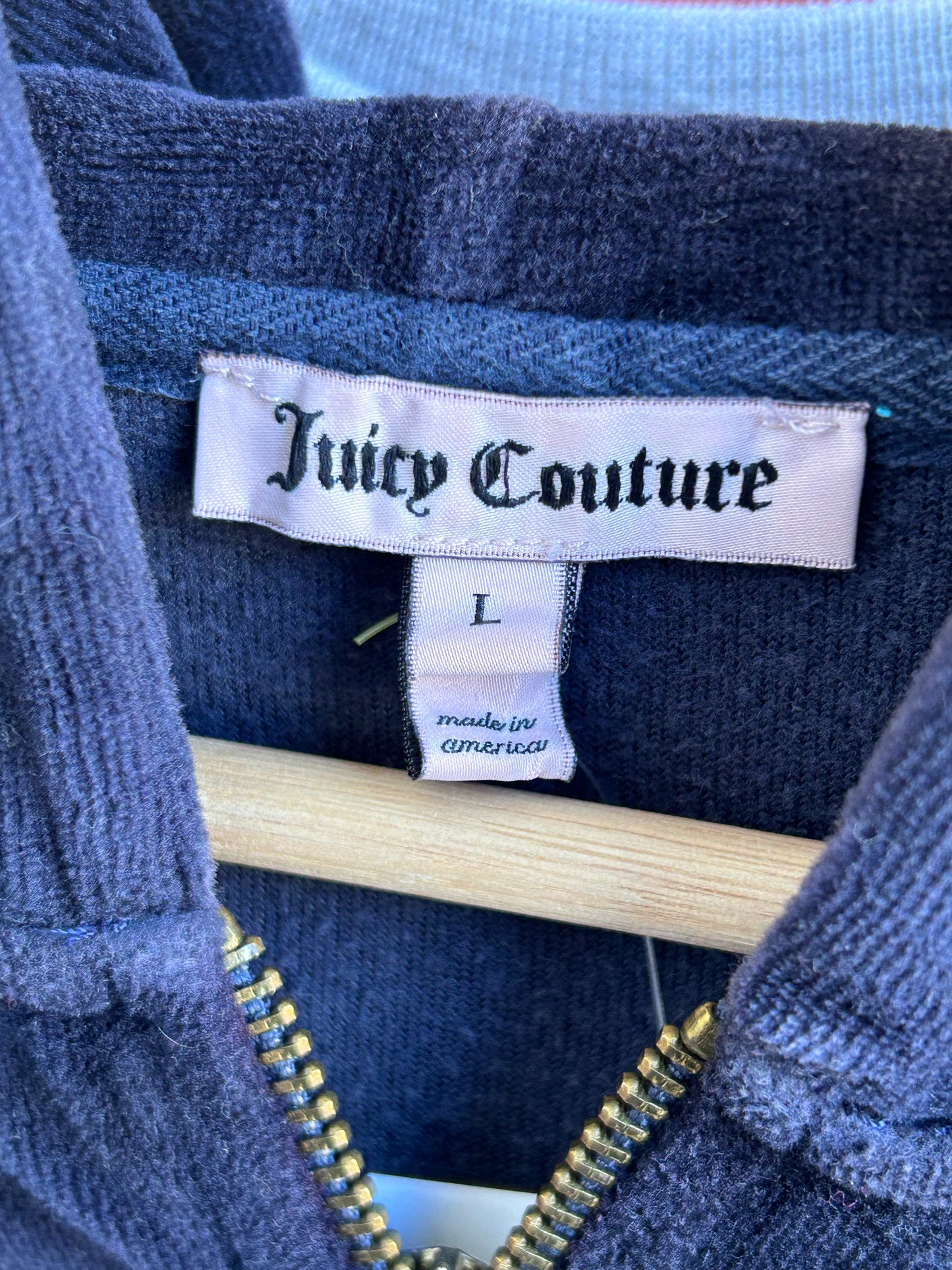 Y2K Juicy Zip Up