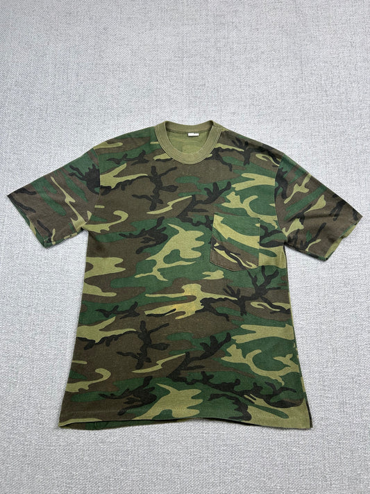 90's Camo Pocket Tee
