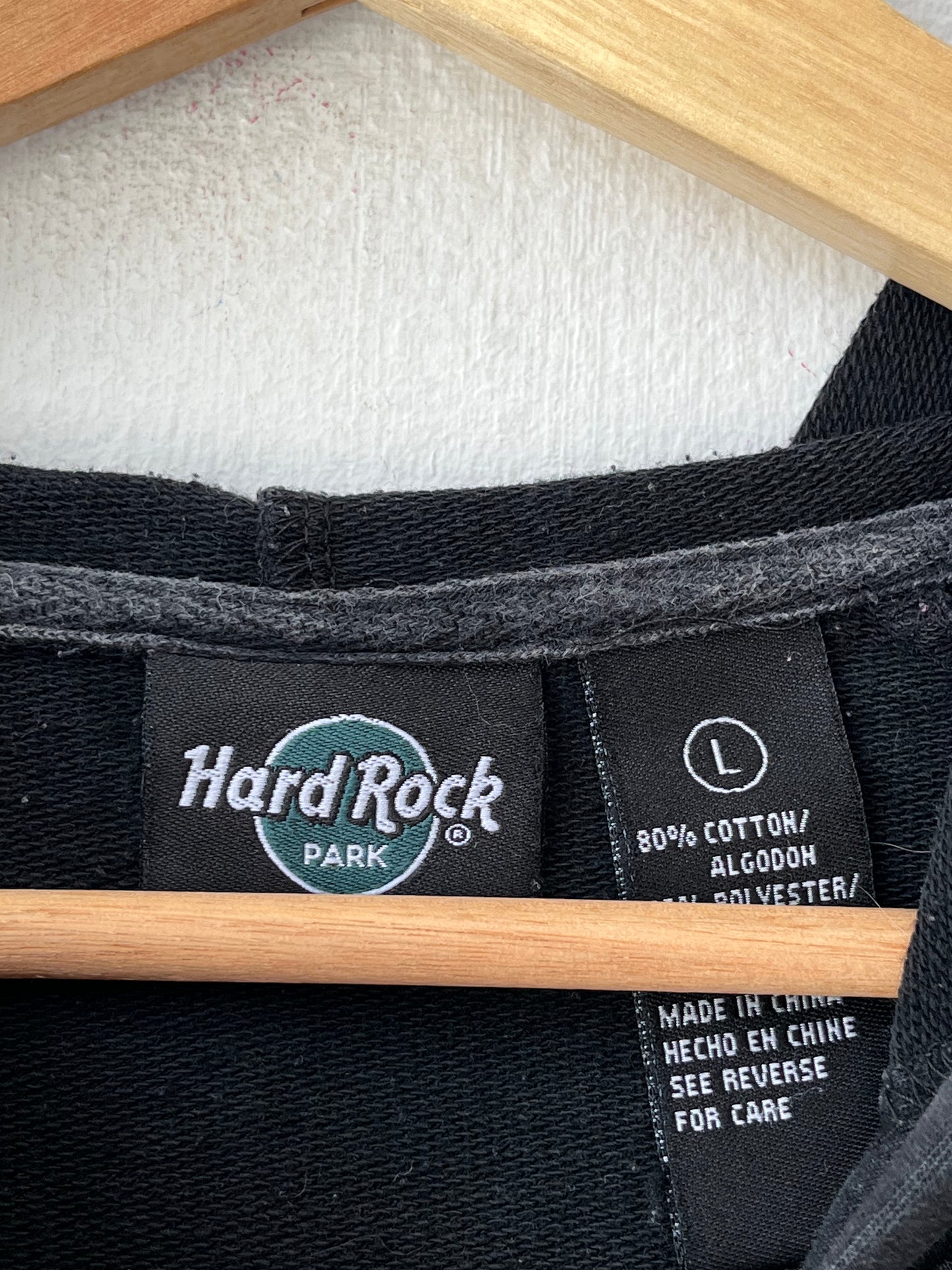Y2K Hard Rock Park Zip Up Hoodie