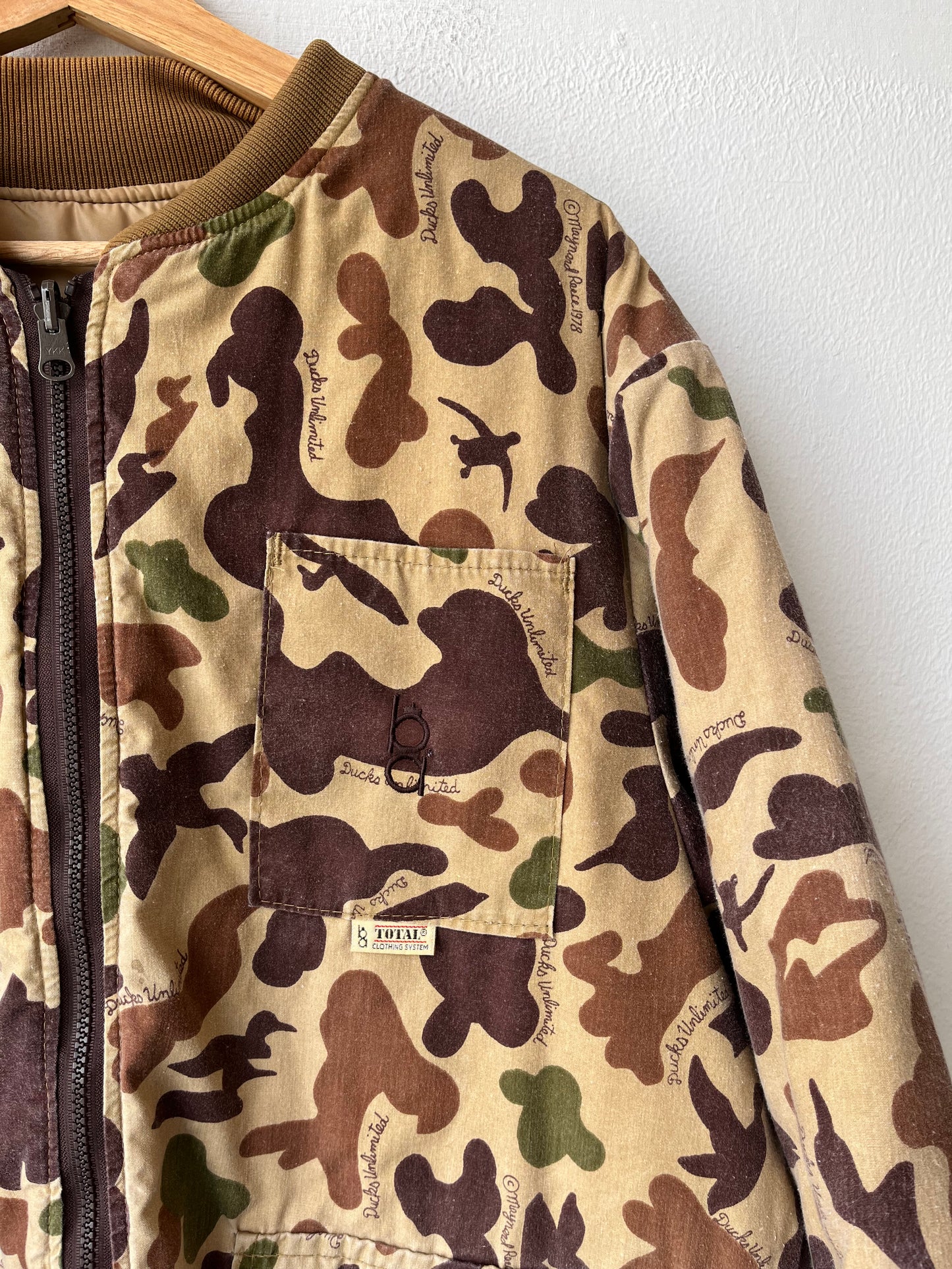 90's Maynard Reece Duck Camo Jacket
