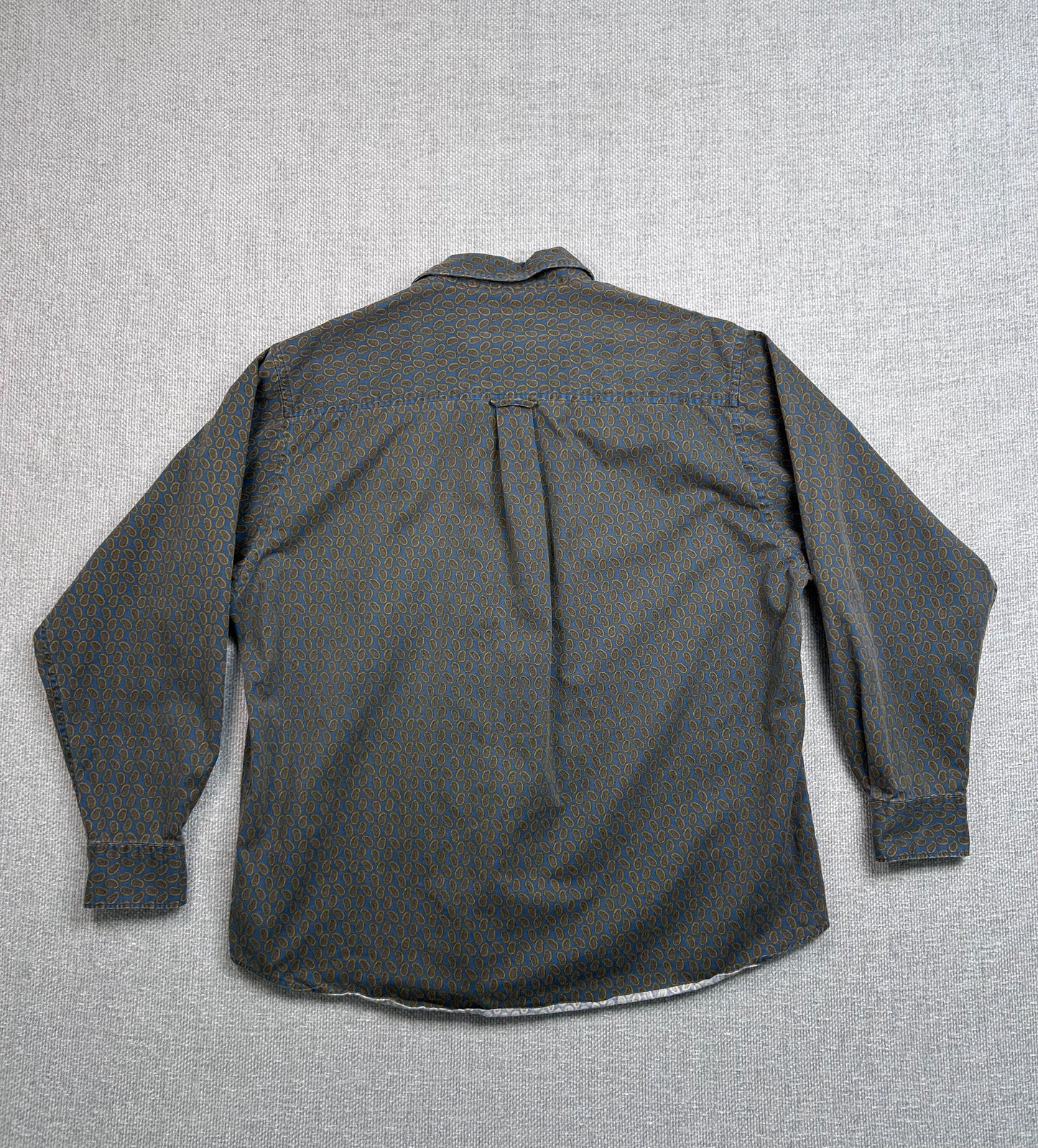 Y2K Paisley Button Down Shirt