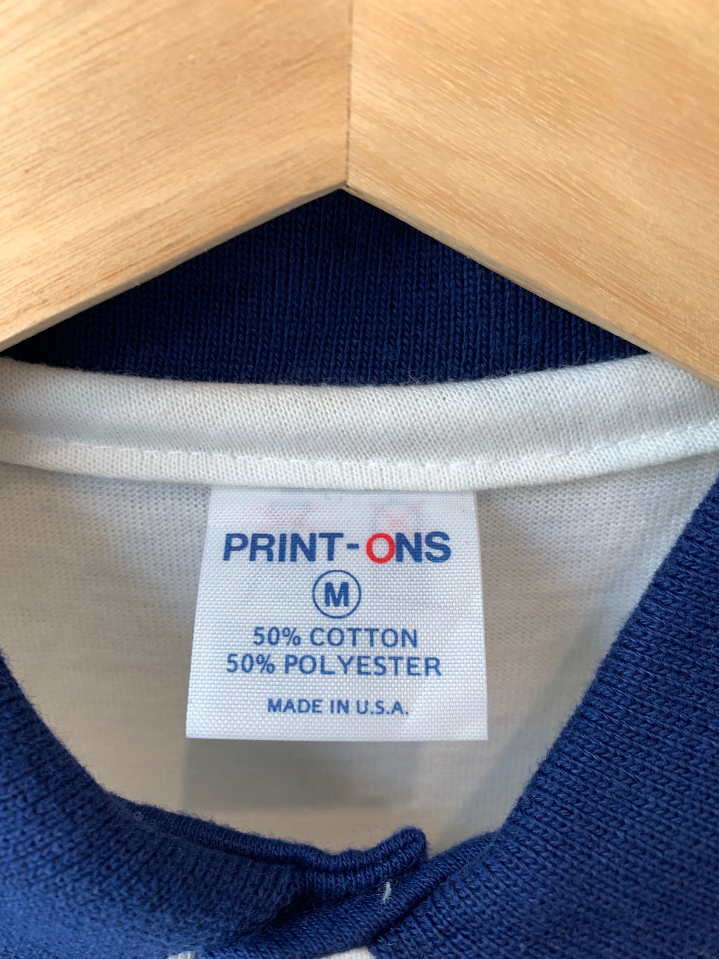 80's Rainbow Striped Polo