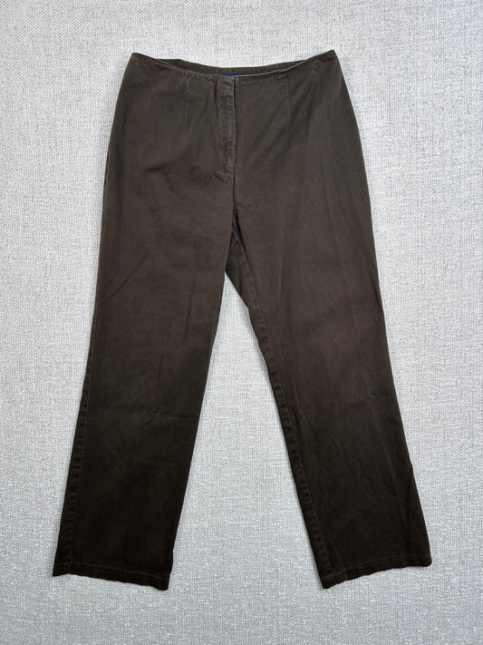 Y2K Brown Dress Pants 26”