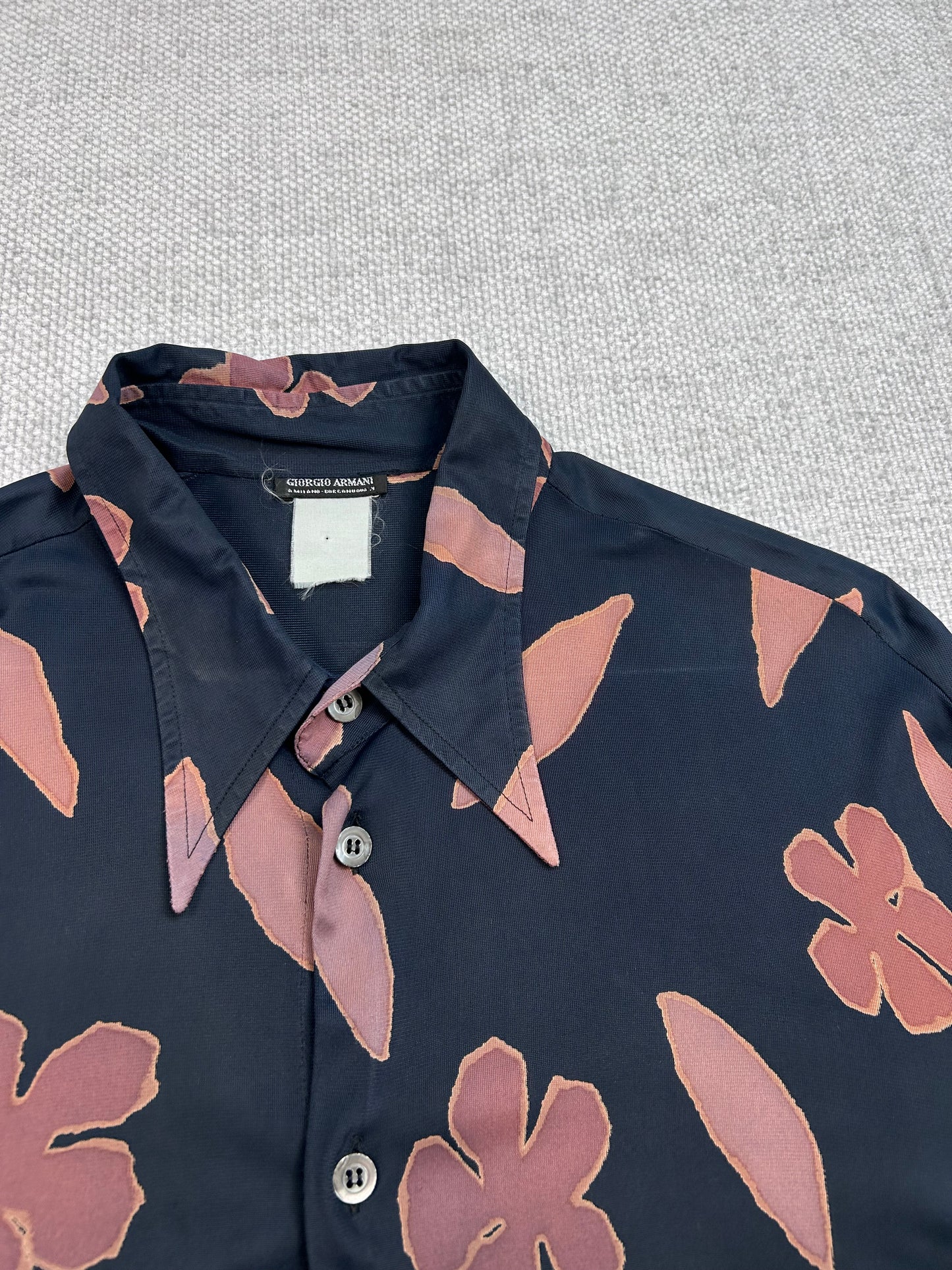 90's Armani Sheer Dress Shirt