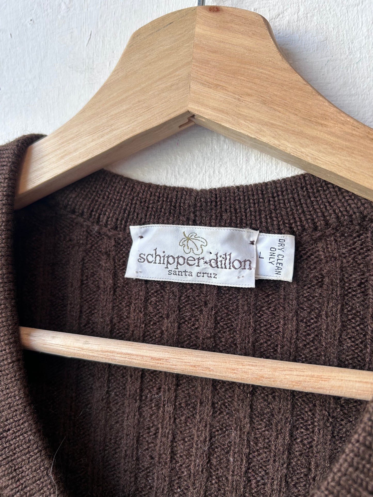 70’s Brown Wool Sweater