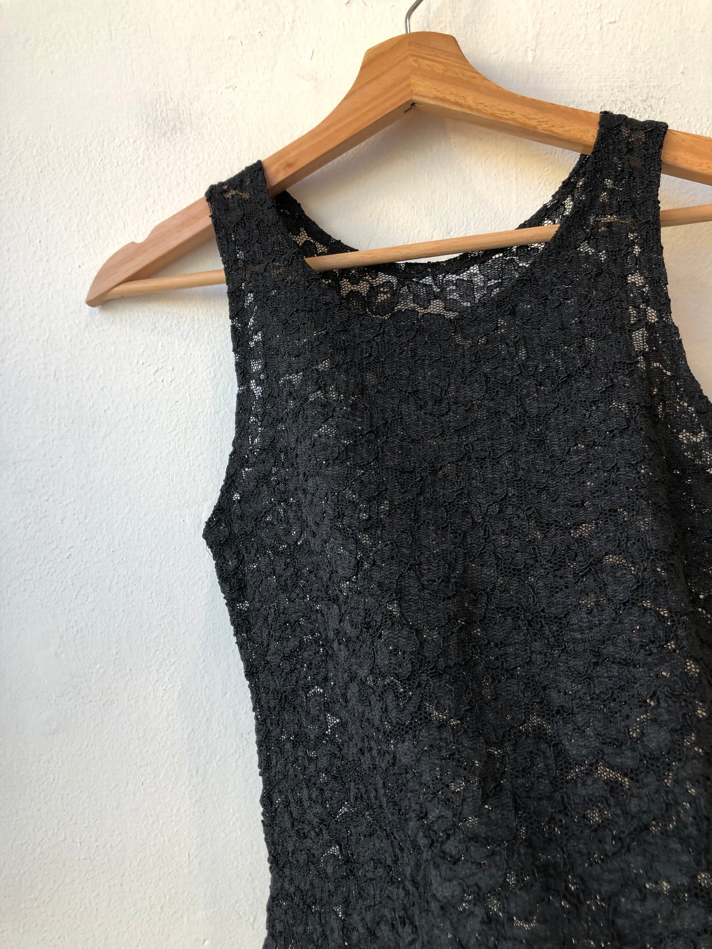 90's Mesh Floral Tank