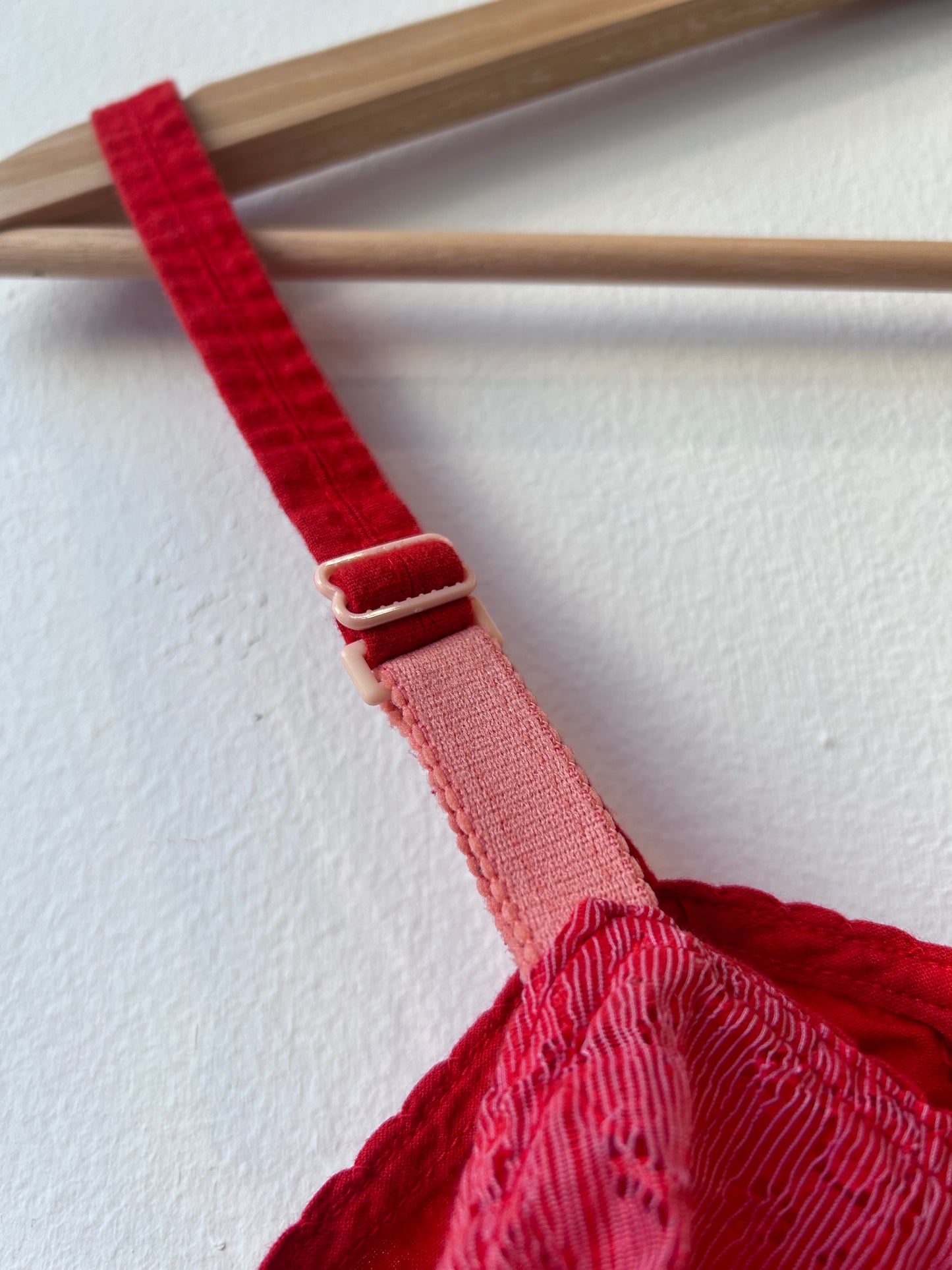 50's Red Bralette