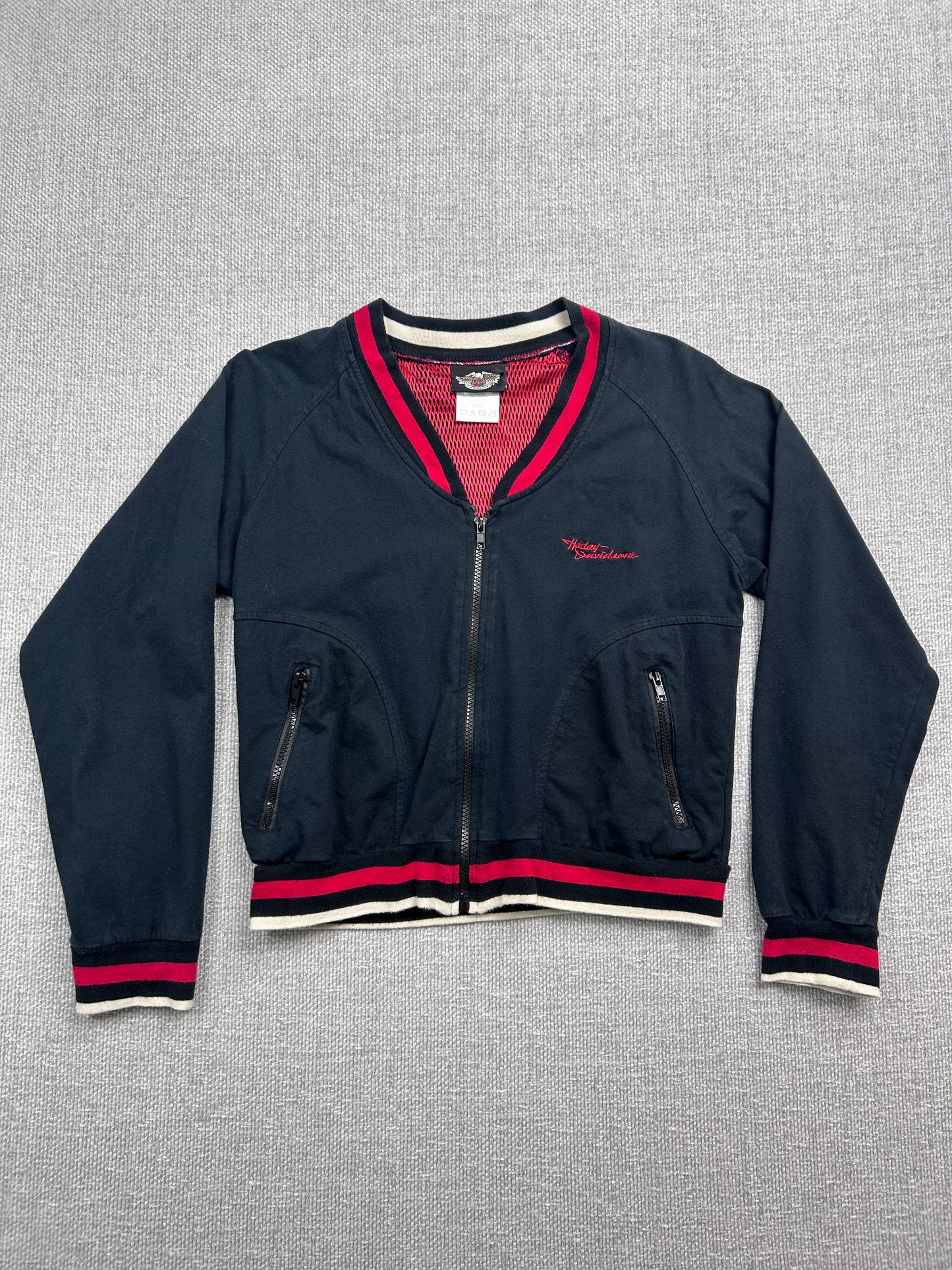Y2K Harley Davidson Track Jacket