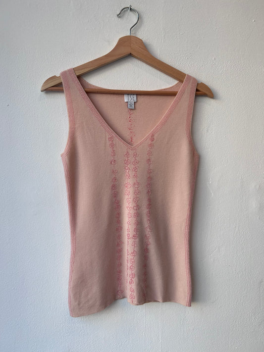 Pink Cashmere Top