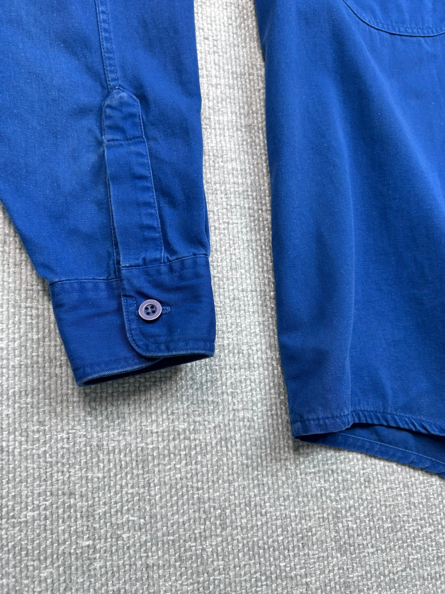 90's Blue Button Down Shirt