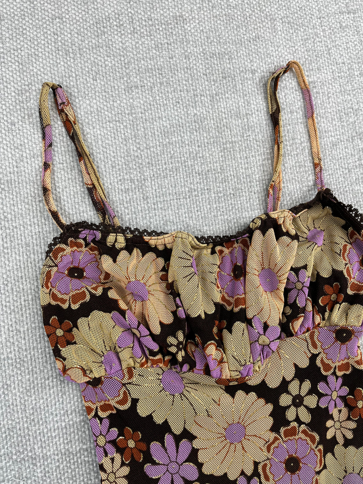 Y2K Floral Mini Dress