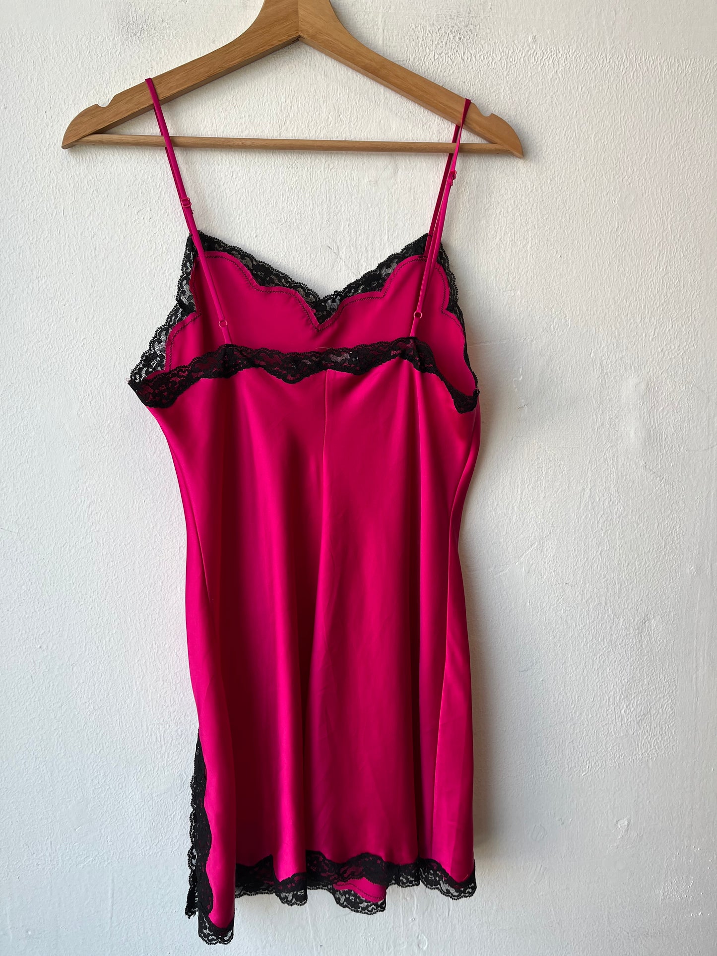 Y2K Hot Pink Victoria Secret Slip