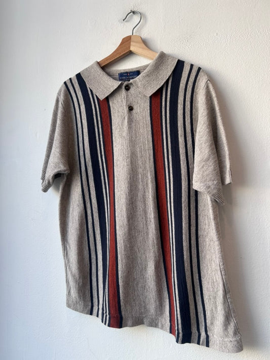 90's Knit Collared Shirt